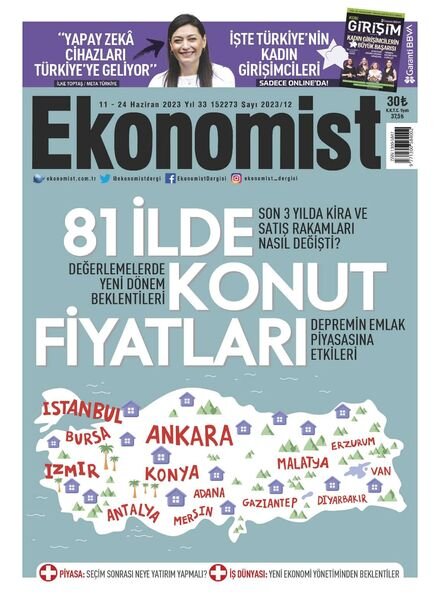 Ekonomist – 11 Haziran 2023 Cover