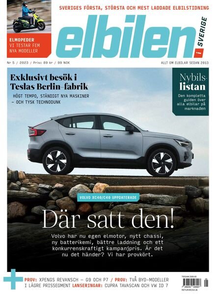 Elbilen – 30 maj 2023 Cover