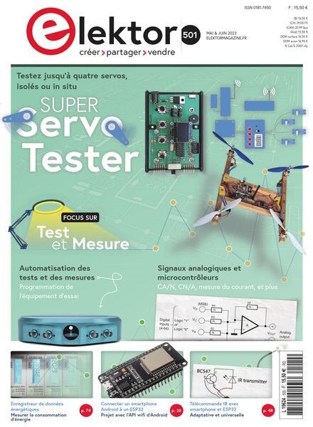 Elektor France – Mai-Juin 2023 Cover