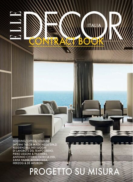 Elle Decor Italia – Contract Book – Luglio 2023 Cover