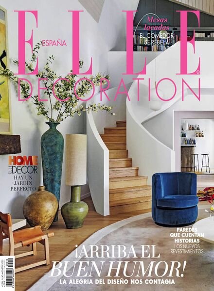 Elle Decoration Espana – julio 2023 Cover