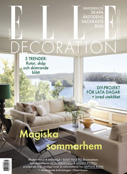 Elle Decoration Sweden – juni 2023 Cover