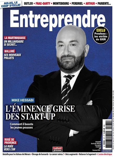 Entreprendre – juillet 2023 Cover