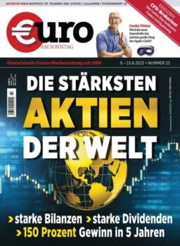 Euro am Sonntag – 09 Juni 2023