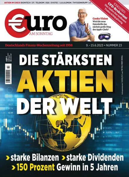Euro am Sonntag – 09 Juni 2023 Cover