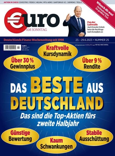 Euro am Sonntag – 23 Juni 2023 Cover