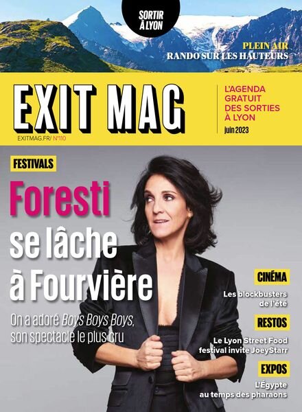 Exit Mag – Juin 2023 Cover