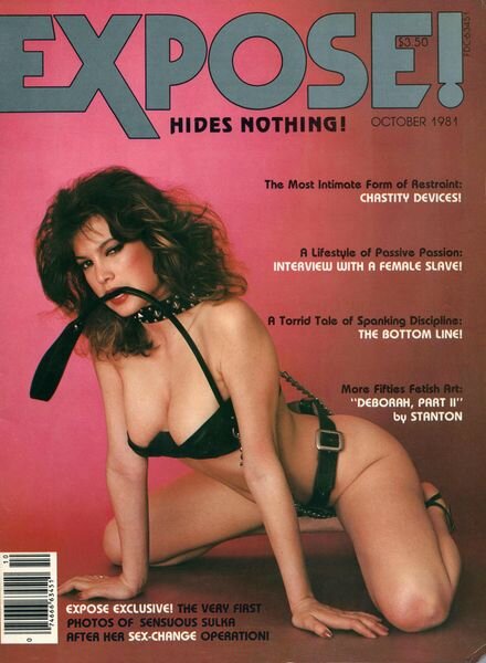 Expose – October 1981 Cover