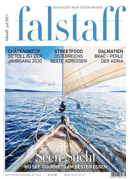 Falstaff Magazin Osterreich – Juli 2023 Cover