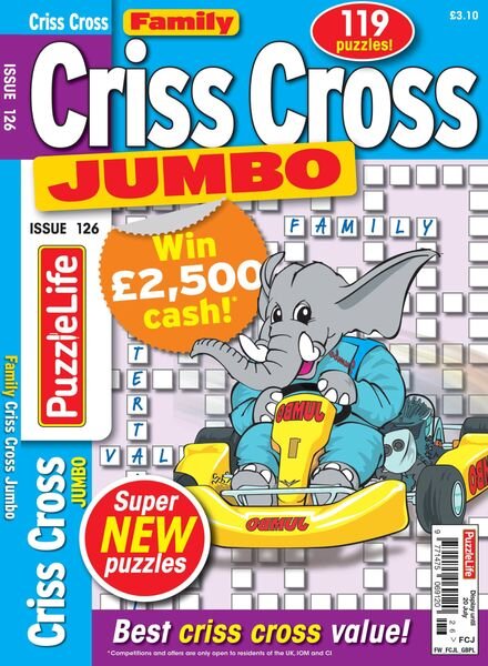 Family Criss Cross Jumbo – June 2023 Cover