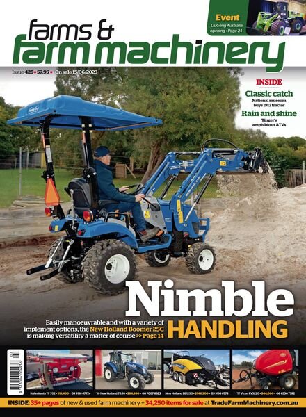 Farms and Farm Machinery – 14 June 2023 Cover