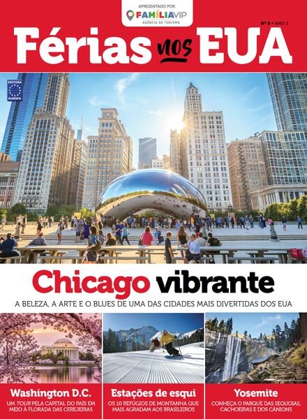 Ferias no Brasil e Ferias EUA – junho 2023 Cover