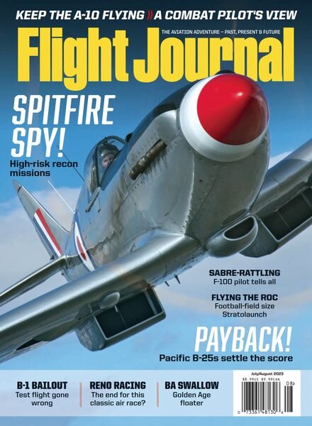Flight Journal – July 2023 Cover