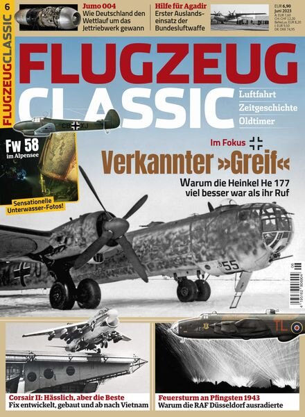 Flugzeug Classic – Juni 2023 Cover