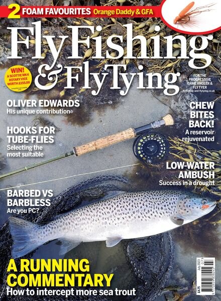 Fly Fishing & Fly Tying – July 2023 Cover