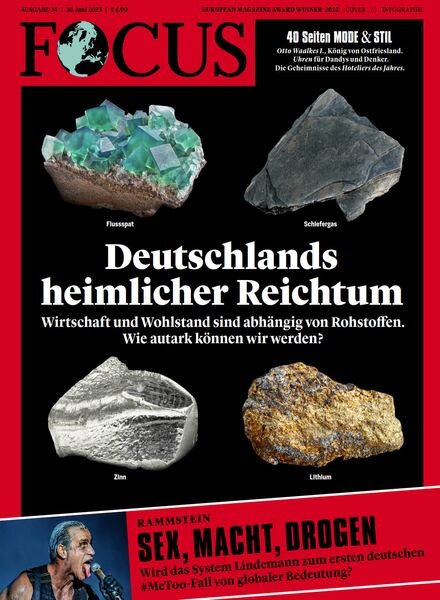 FOCUS – 10 Juni 2023 Cover