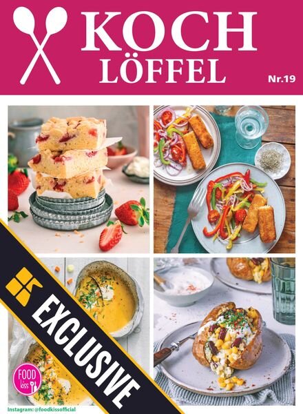 FOODkiss Liebes Land KOCHLOFFEL – 03 Juni 2023 Cover