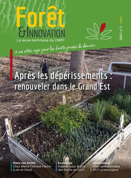 Foret & Innovation – mai 2023 Cover
