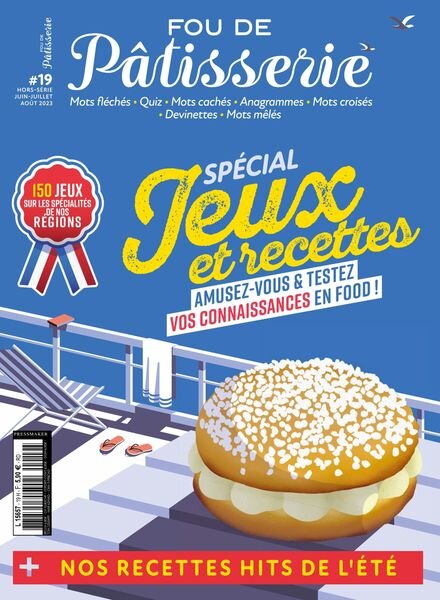 Fou de Patisserie – Hors-Serie – Juin-Aout 2023 Cover