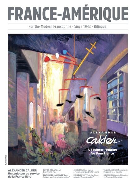 France-Amerique – June 2023 Cover
