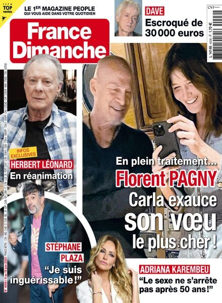 France Dimanche – 09 juin 2023 Cover