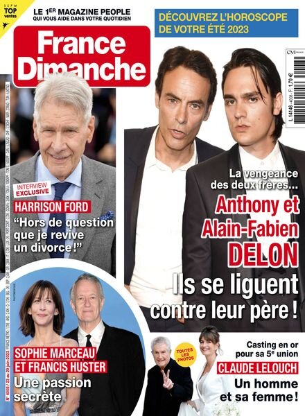 France Dimanche – 23 juin 2023 Cover