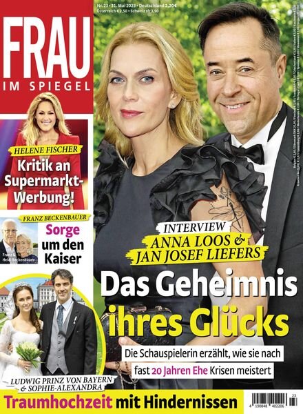 Frau im Spiegel – 31 Mai 2023 Cover