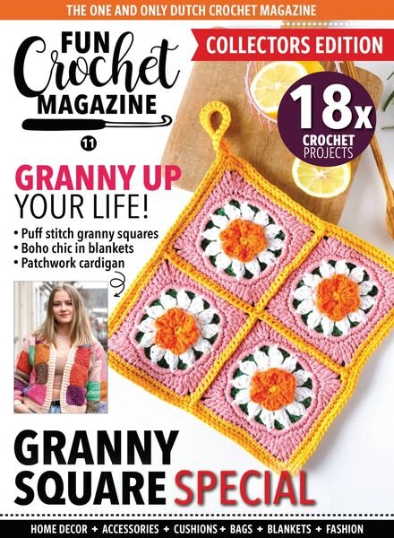 Fun Crochet Magazine – June 2023 Cover