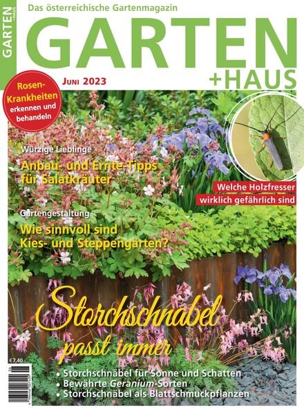 GARTEN+HAUS – Juli 2023 Cover