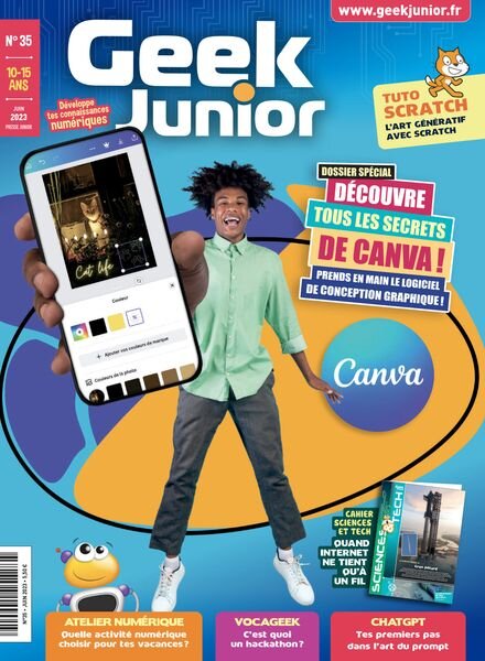 Geek Junior – Juin 2023 Cover