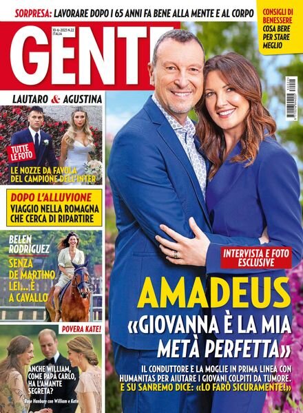 Gente Italia – 10 Giugno 2023 Cover
