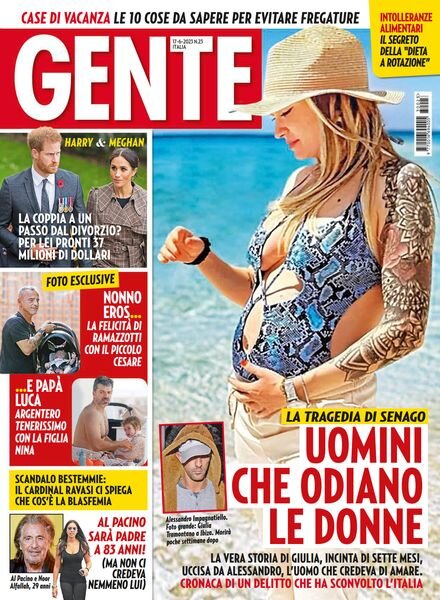 Gente Italia – 17 Giugno 2023 Cover