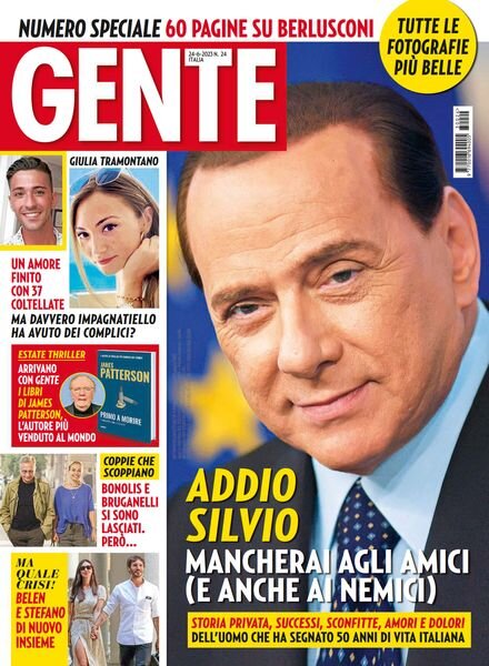Gente Italia – 24 Giugno 2023 Cover