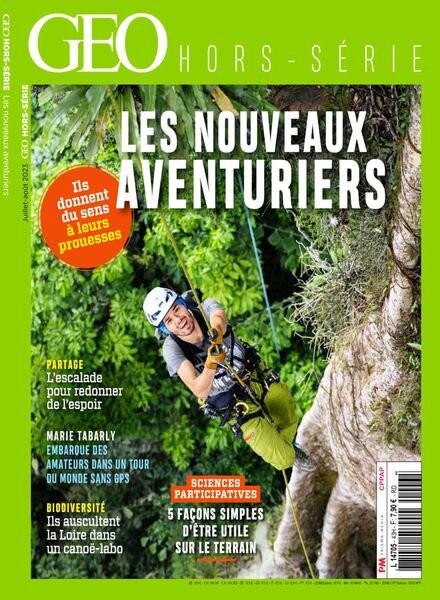 Geo – Hors-Serie – Juillet-Aout 2023 Cover