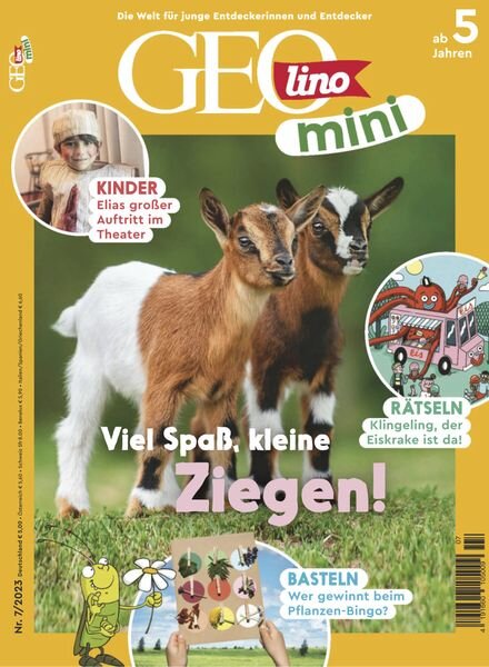 GEOmini – Juli 2023 Cover