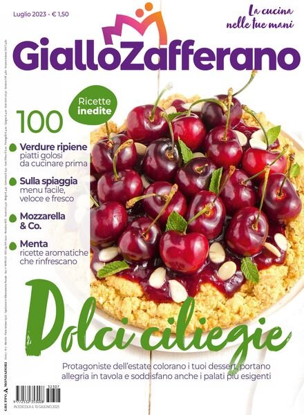 Giallo Zafferano – Luglio 2023 Cover