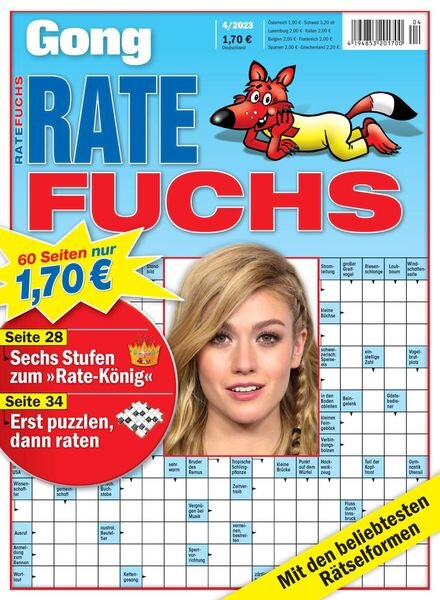 Gong Ratefuchs – Juli 2023 Cover