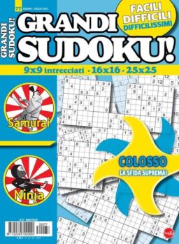 Grandi Sudoku – giugno 2023