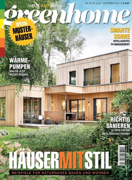 greenhome – Juni 2023 Cover