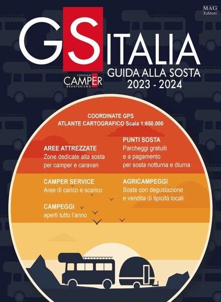 Guida Alle Aree di Sosta Italia – giugno 2023 Cover