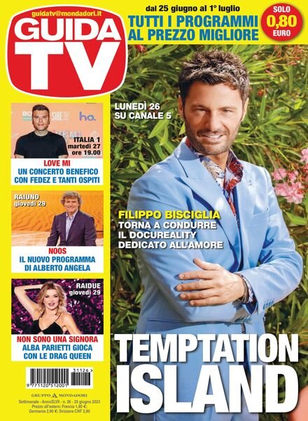GuidaTV – 20 giugno 2023 Cover