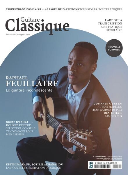 Guitare Classique – Juin-Aout 2023 Cover