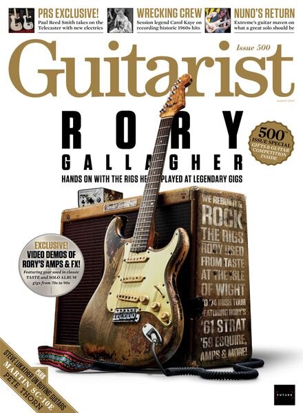 Guitarist – August 2023 Cover