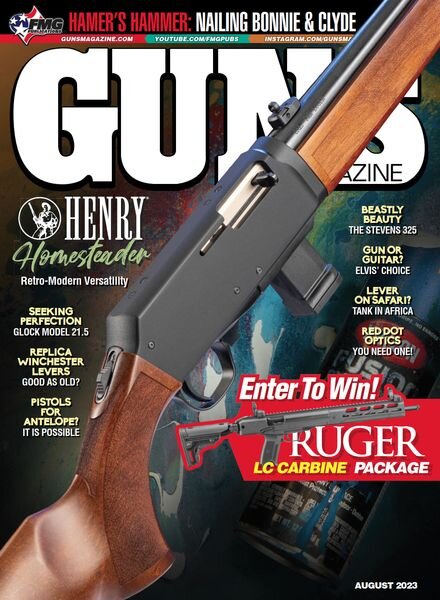 Guns Magazine – August 2023 Cover