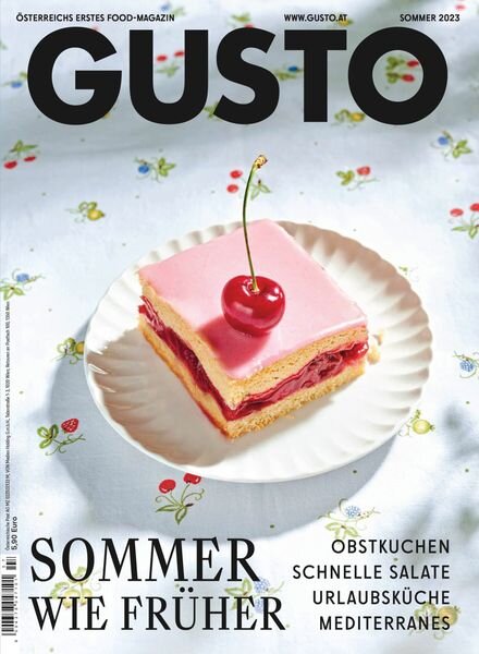 GUSTO – 15 Juni 2023 Cover