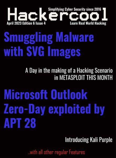 Hackercool – April 2023 Cover