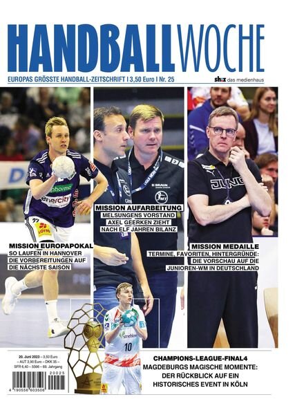 Handballwoche – 20 Juni 2023 Cover