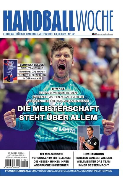 Handballwoche – 31 Mai 2023 Cover