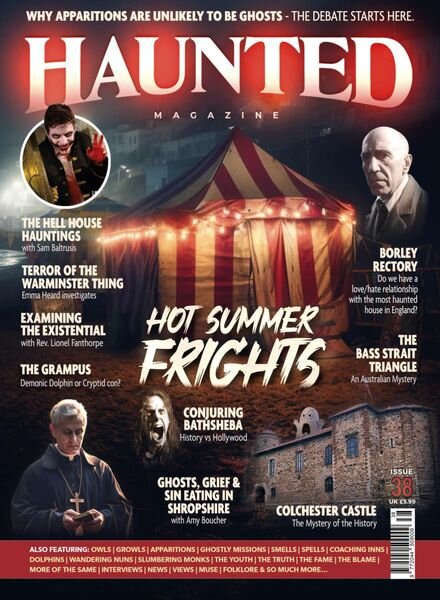 Haunted Magazine – Issue 38 – June 2023 Cover