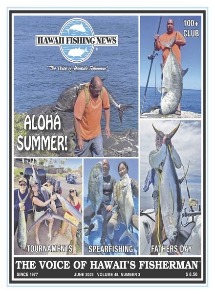 Hawaii Fishing News – June 2023 Cover